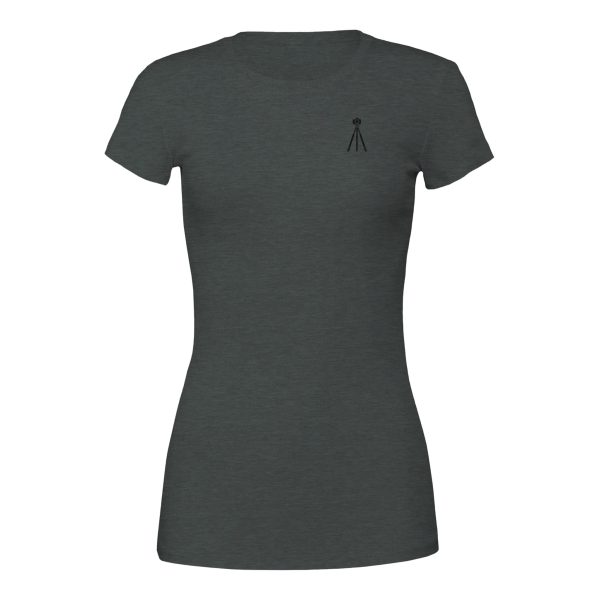 Fotografie T-Shirt met een logo van een statief op de borst
