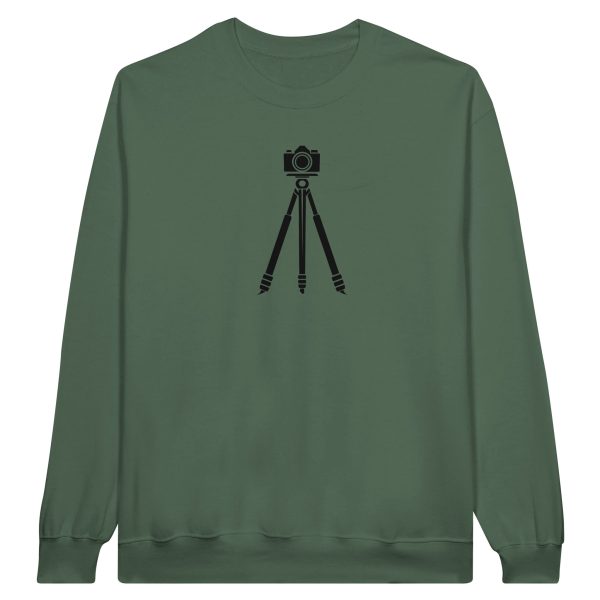 Fotografie fleece sweater tripod