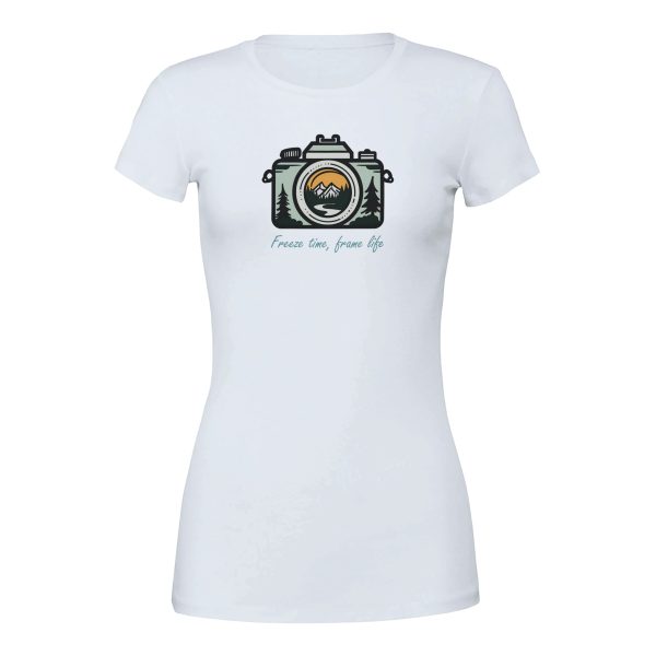 Fotografie t shirt dames strak model